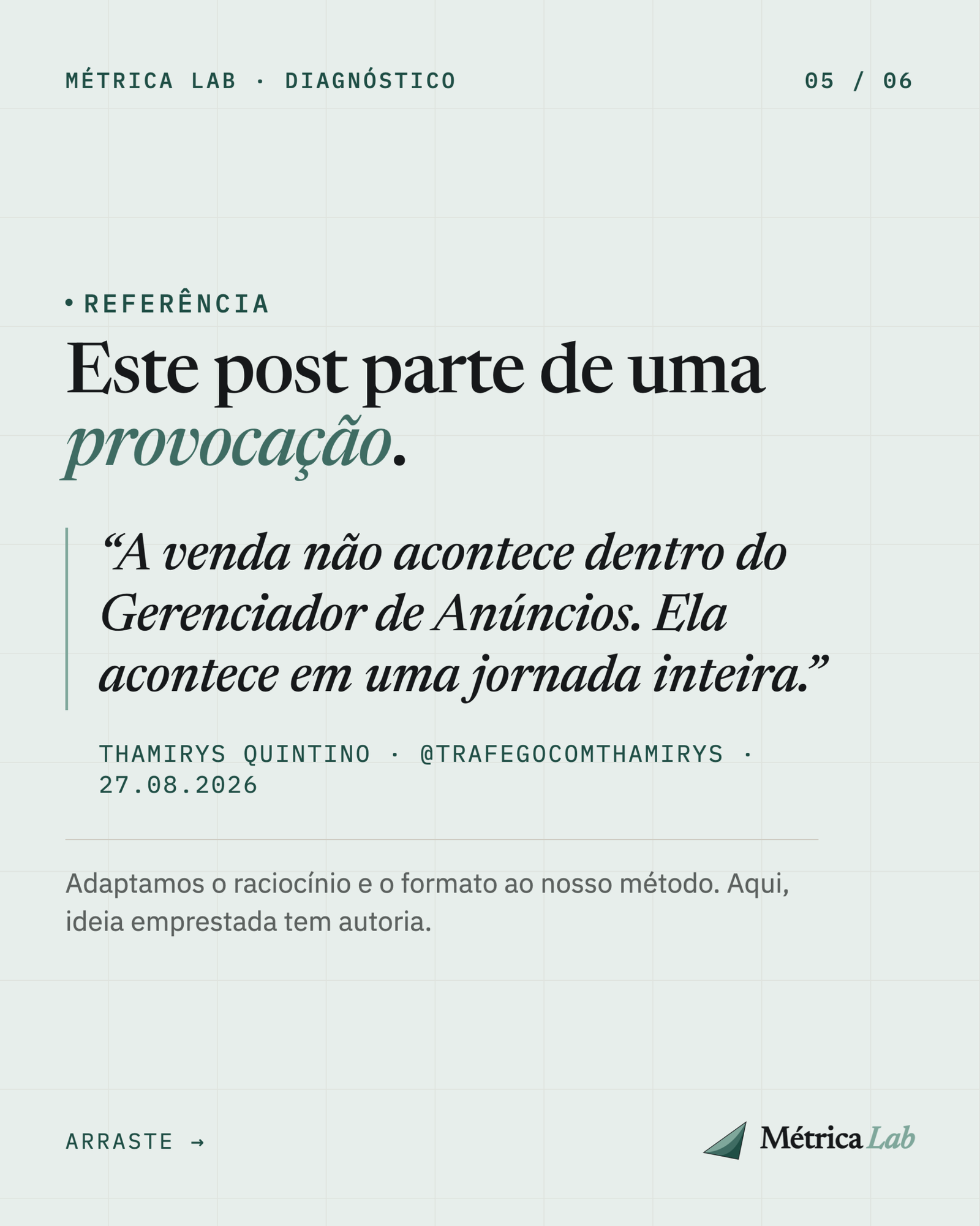 O número existia no relatório. Ninguém olhou